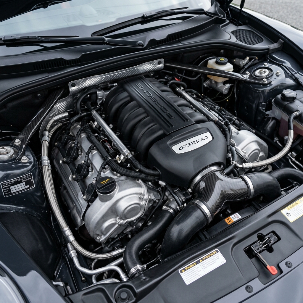 Engine Bay Cleaning Service Detail