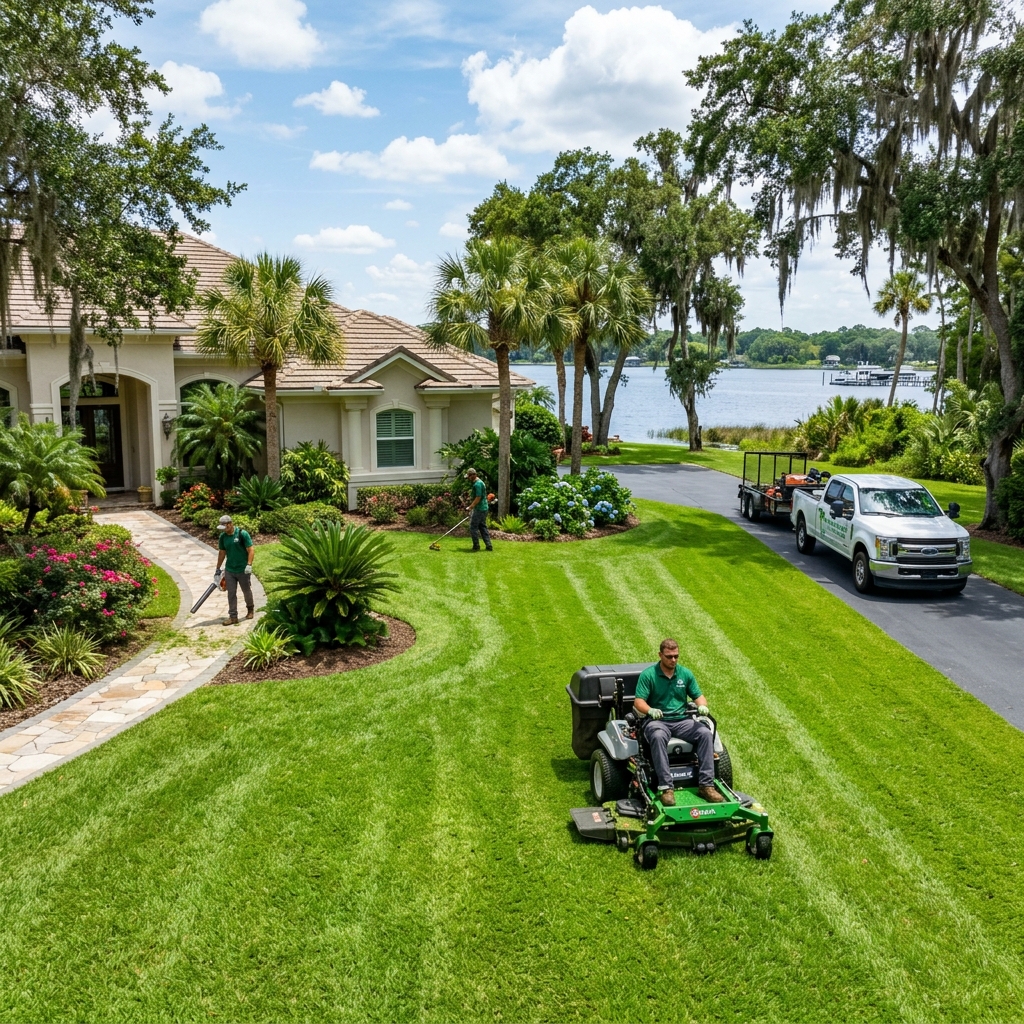 Lawn service result 1